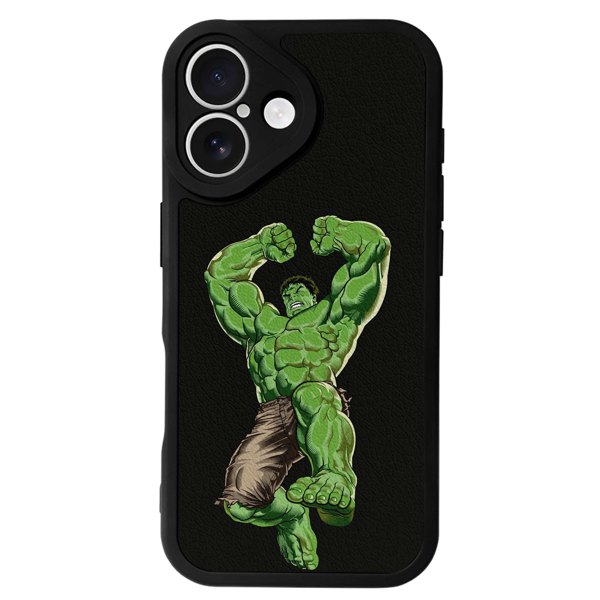 （画像用） アベンジャーズ The Avengers 【iPhone 16シリーズ対応】シリコンスマホケース（レザー調） 材質：シリコン